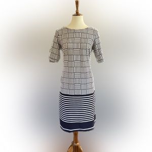 Short Sleeve Shift Dress